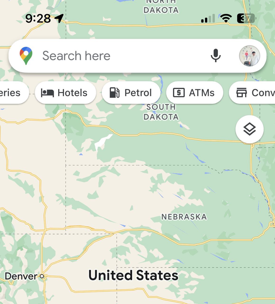 gas station nearby google maps